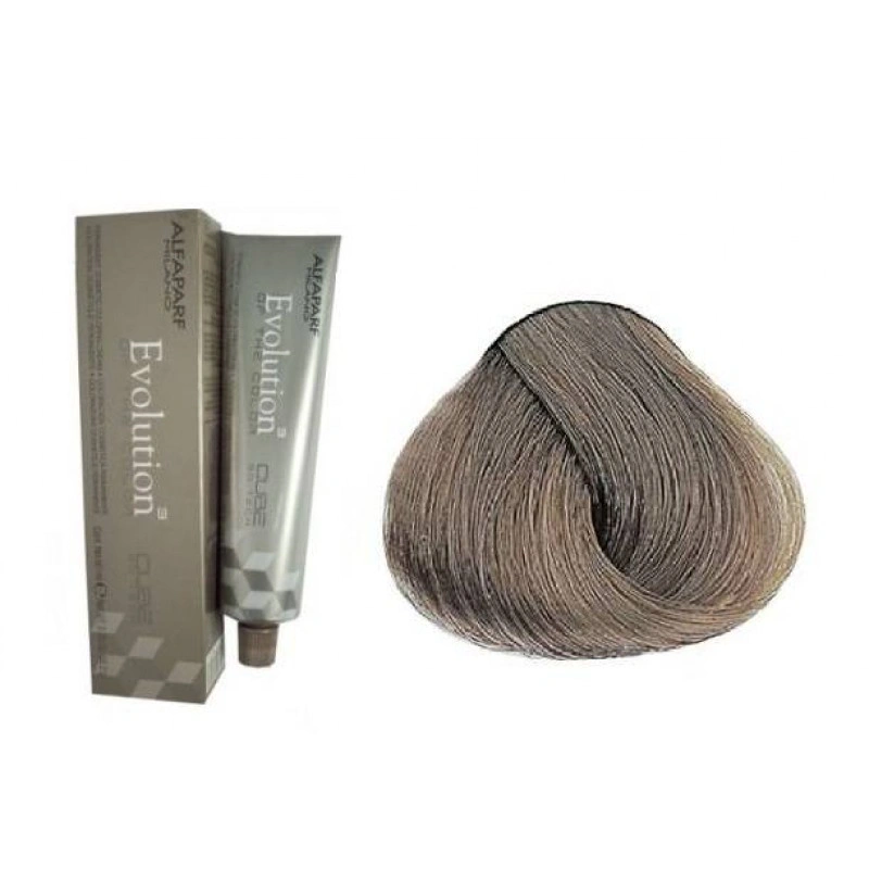 Alfaparf Evolution of the Color CUBE hajfesték - 8.01 60ml Light Pure Ash Blonde képe 1